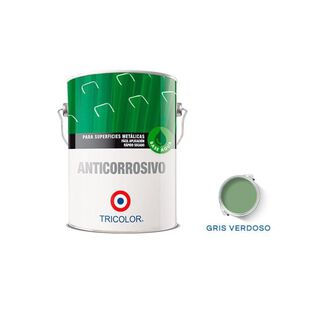 Anticorrosivo Base Agua 1 Gl Gris Verdoso Tricolor,hi-res