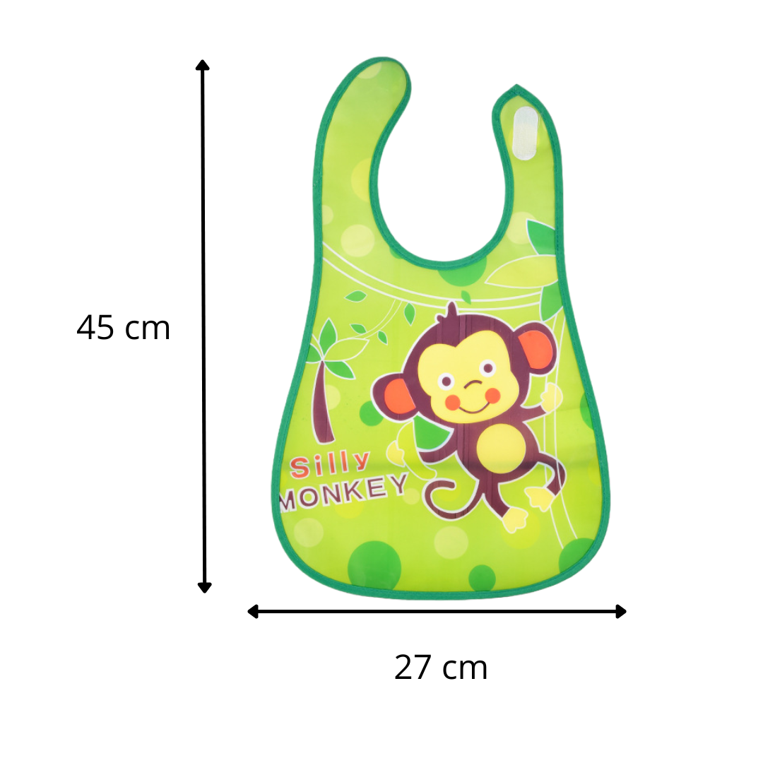 JUMP KIDS Pack 9 Baberos Impermeables Regulables Para Bebés Jump