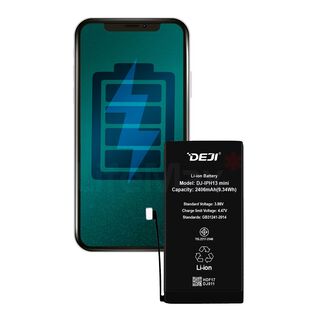 Bateria para Iphone 13 Mini DEJI IC Original 2406mAh,hi-res