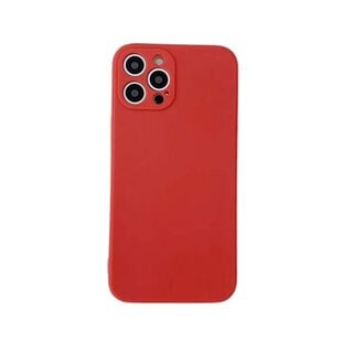 Carcasa Silicona Para iPhone 12 Pro Max - rojo,hi-res