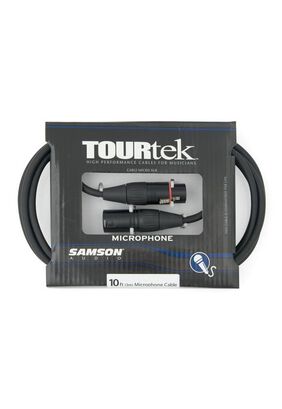 Cable micrófono XLR - XLR Samson Tourtek pro 3 Metros,hi-res