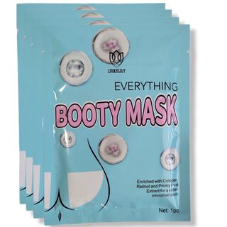 Pack 4 Máscaras Booty Mask – Reafirmante Glúteo,hi-res