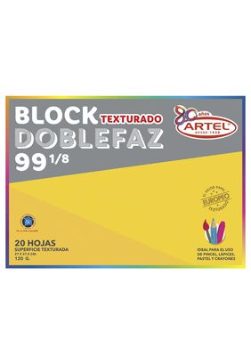 Block Medium Doble Faz 99 1/8 Artel,hi-res