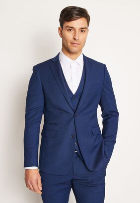 Chaqueta Suit Separate Washable Azul Medio,hi-res