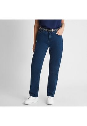 Jeans Slim Push Up  Con Cinturón,hi-res