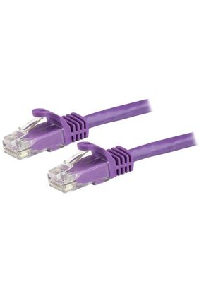 Cable de Red 1m Púrpura Cat6 Ethernet Gigabit sin Enganches,hi-res