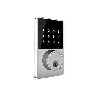 Nexxt Home NHS-D100 Smart Wifi doorlock stainless steel,hi-res