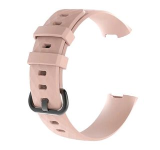 Correa Silicona Compatible Fitbit Charge 3 & 4 / 22,6mm Rosa,hi-res