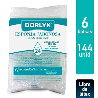 Esponja Jabonosa Desechable Dorlyk 144 unidades,hi-res