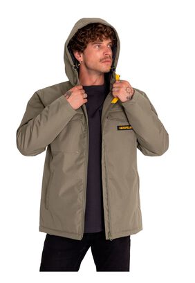 Chaqueta Hombre Heavyweight Insulated Hooded Verde,hi-res
