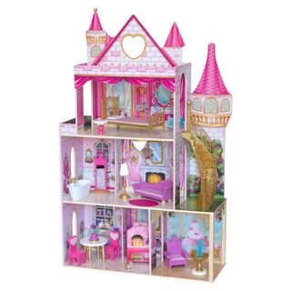 Castillo para muñecas Rose Garden De 3 Pisos  Tipo Barbie,hi-res