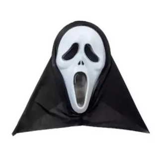 Máscara Scream Con Capucha Halloween Disfraz Cosplay,hi-res