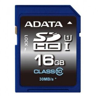 TARJETA SD ADATA 16GB SDHC UHS-I FHD 1080P RE-ASDH16GUICL10-R,hi-res