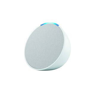 Amazon Echo Pop Parlante Asistente Virtual Blanco,hi-res