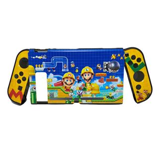 Carcasa protectora diseño Mario Maker para Nintendo Switch,hi-res