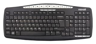 Teclado Multifuncional KB-100 Maxell USB keyboard [ 346120 ],hi-res
