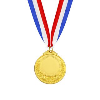 Medalla Premiación Deportiva 6,5 cm Dorada,hi-res