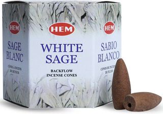 Incienso Conos Backflow Hem - Salvia Blanca,hi-res
