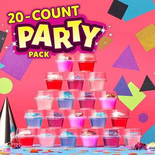 Kit Party Pack Elmers Con 20 Mini Slimes Surtidos,hi-res