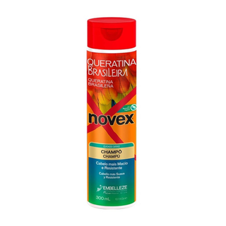 Shampoo Keratina Brasileña Sin Sal Reparador Hidratante 300ml Novex ,hi-res