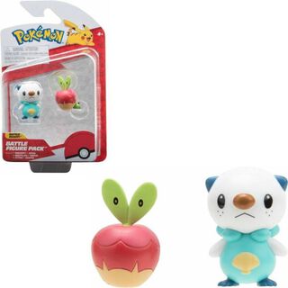 Pokémon Battle Figure Pack - Oshawott Y Applin,hi-res