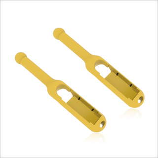 DOBE Adaptador tipo baquetas para Joy-Con x2 Amarillo,hi-res