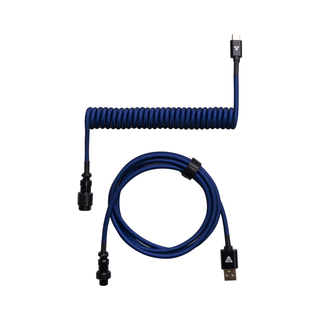 Cable para Teclado Fantech AC701 Coiled USB-C Blue,hi-res