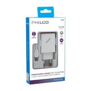 Cargador Philco Rapido PD 18W USB-C a Lightning,hi-res