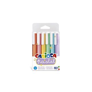 Destacadores Pastel 6 Colores Carioca - PS,hi-res