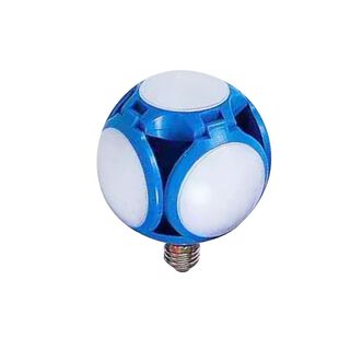 Lampara Ampolleta Balon Universal E27 40w Azul,hi-res