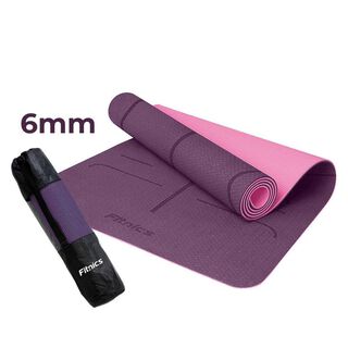 Toalla Yoga Antideslizante Violeta - silicona