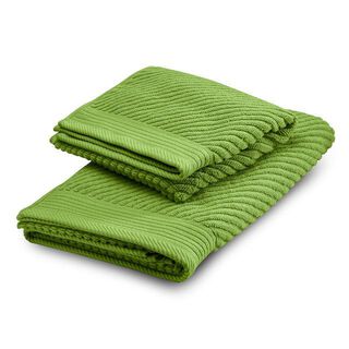 Rams - Pack 4 toallas de bidé 100% algodón color gris 30 x 50 cm