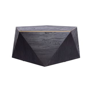 Mesa de Centro Guye madera de olmo color negro,hi-res