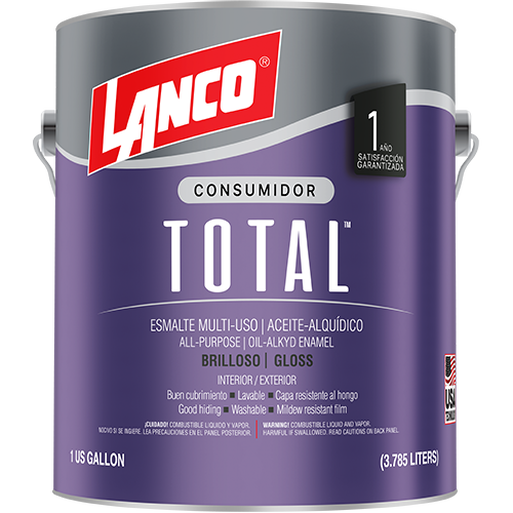 Esmalte Sintético Total Blanco 1Gl Lanco,hi-res