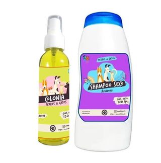 Kit Para Gato Shampoo Seco + Colonia Maracuya-Fruitilicious,hi-res