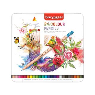 Lápices De Colores Bruynzeel Expression set 24,hi-res