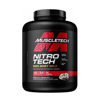 Proteina Nitro Tech 100% Whey Gold  5 LIBRAS  MUSCLETECH- Cookies & cream,hi-res