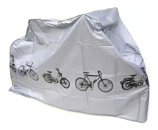 Carpa Funda Lona Cubre Moto Bicicleta Con Diseño,hi-res
