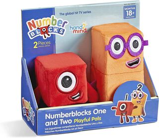 Numberblocks® Muñecos Plush Número 1 Y 2,hi-res