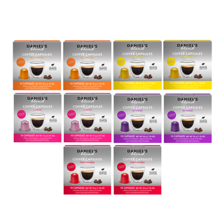10 Cajas Café Para Nespresso Mix 5 Variedades,hi-res