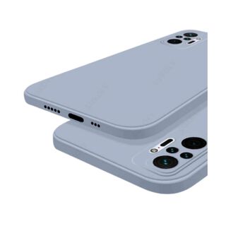 Carcasa Silicón Para Xiaomi Redmi Note 10 10s gris lavanda,hi-res