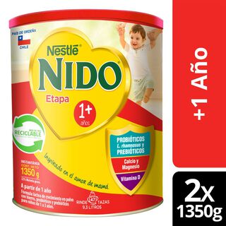Leche en polvo Nido®  1+ Protectus® 1350g Pack X2 ,hi-res