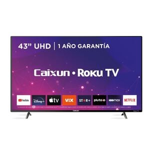 Caixun Led Smart TV 43” UHD Roku TV ,hi-res