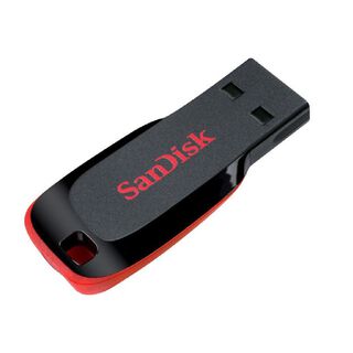 Pendrive 16GB / Sandisk USB 2.0 / Cruzer Blade / Negro,hi-res