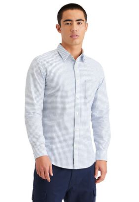 Camisa Hombre Original Button-Up Slim Fit Azul A1114-0118,hi-res