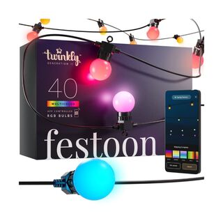 Festoon (guirnaldas) 40 Luces Mapeables Twinkly WiFi - Bluetooth,hi-res