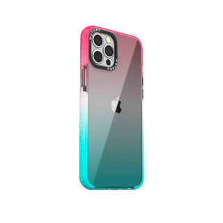 GENERICO Carcasa Para iPhone 12 Pro Max Fluor Rosa