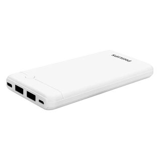 Bateria portatil de 10000mah color blanco philips,hi-res