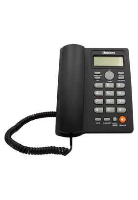 TELEFONO UNIDEN DE SOBREMESA  CALLER ID - 7413 - NEGRO,hi-res