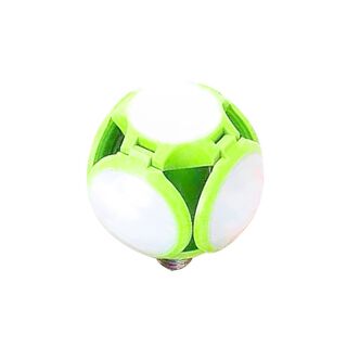 Lampara Ampolleta Balon Universal E27 40w Verde,hi-res